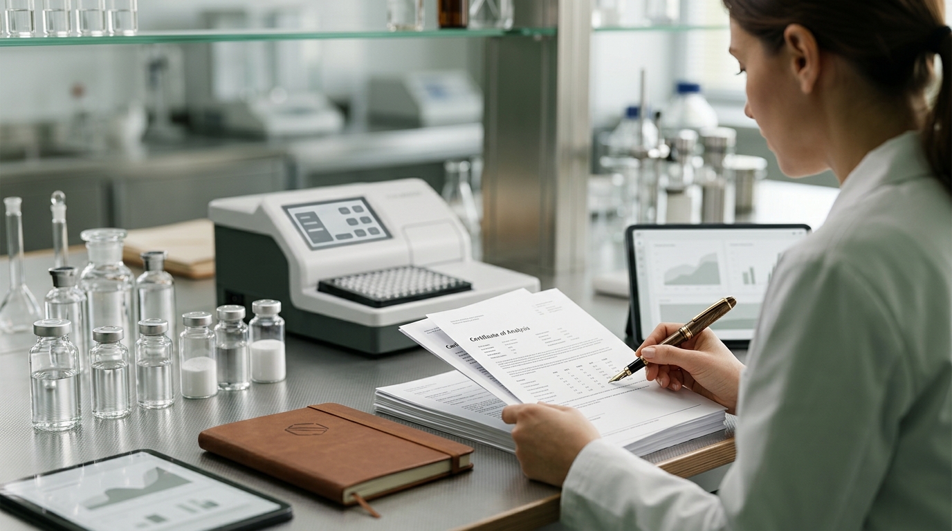 How to Verify a Peptide Supplier Trustworthiness