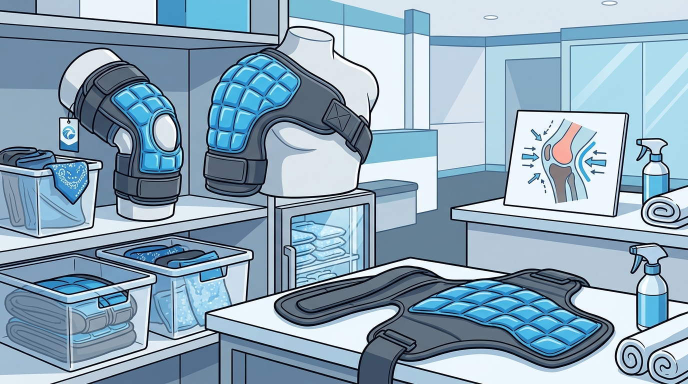 Benefits of Compression Ice Wraps for Injury Relief | CoolRelief