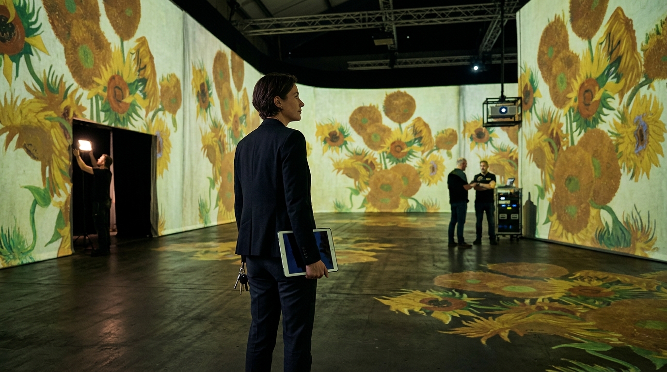 How to Bring an Immersive Van Gogh Exhibition to Your Venue