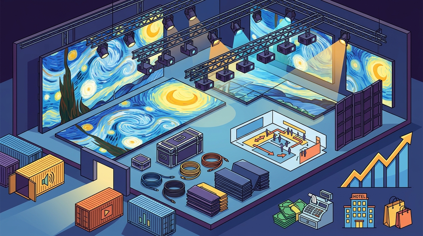How to Bring an Immersive Van Gogh Exhibition to Your Venue