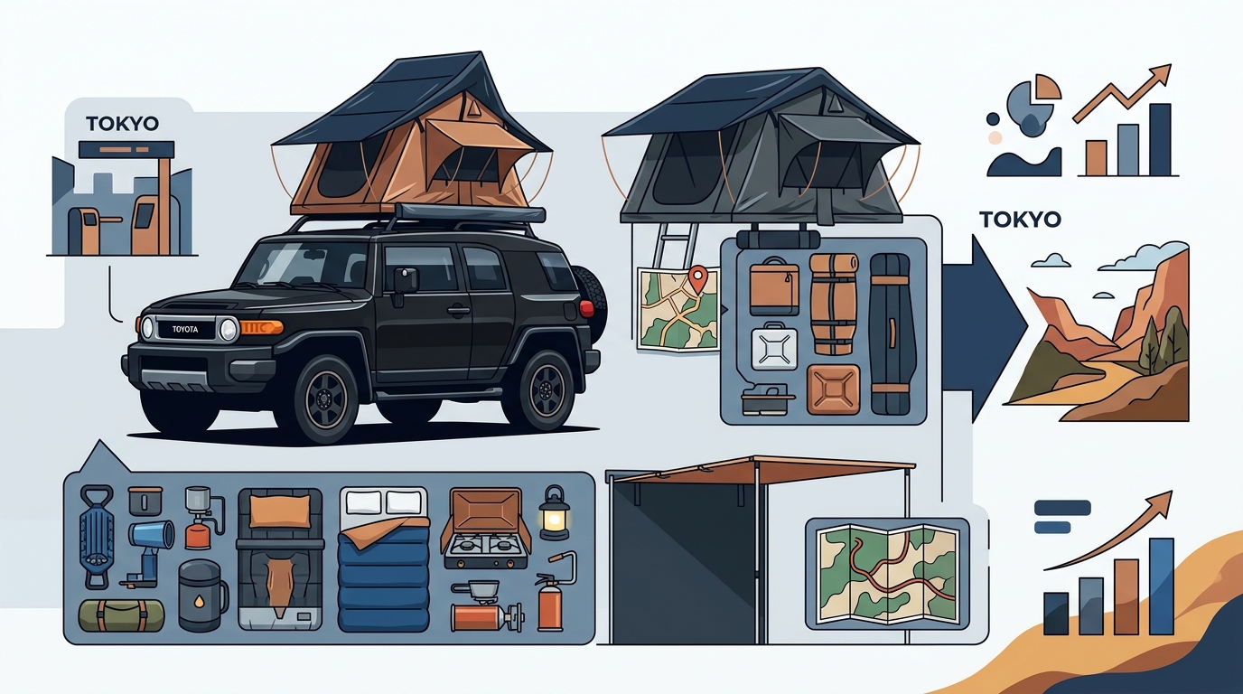Where to Rent a Stylish Overlanding Camper Van in Tokyo