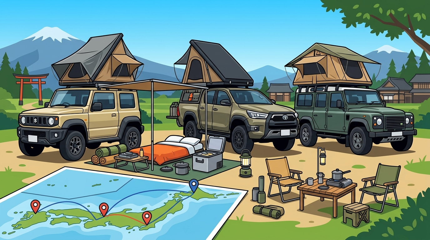 Best Luxury Camper Van Rentals in Japan