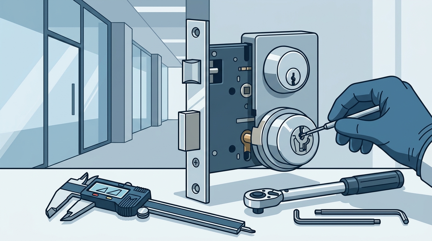 Can a Locksmith Repair High-Security Commercial Door Hardware?