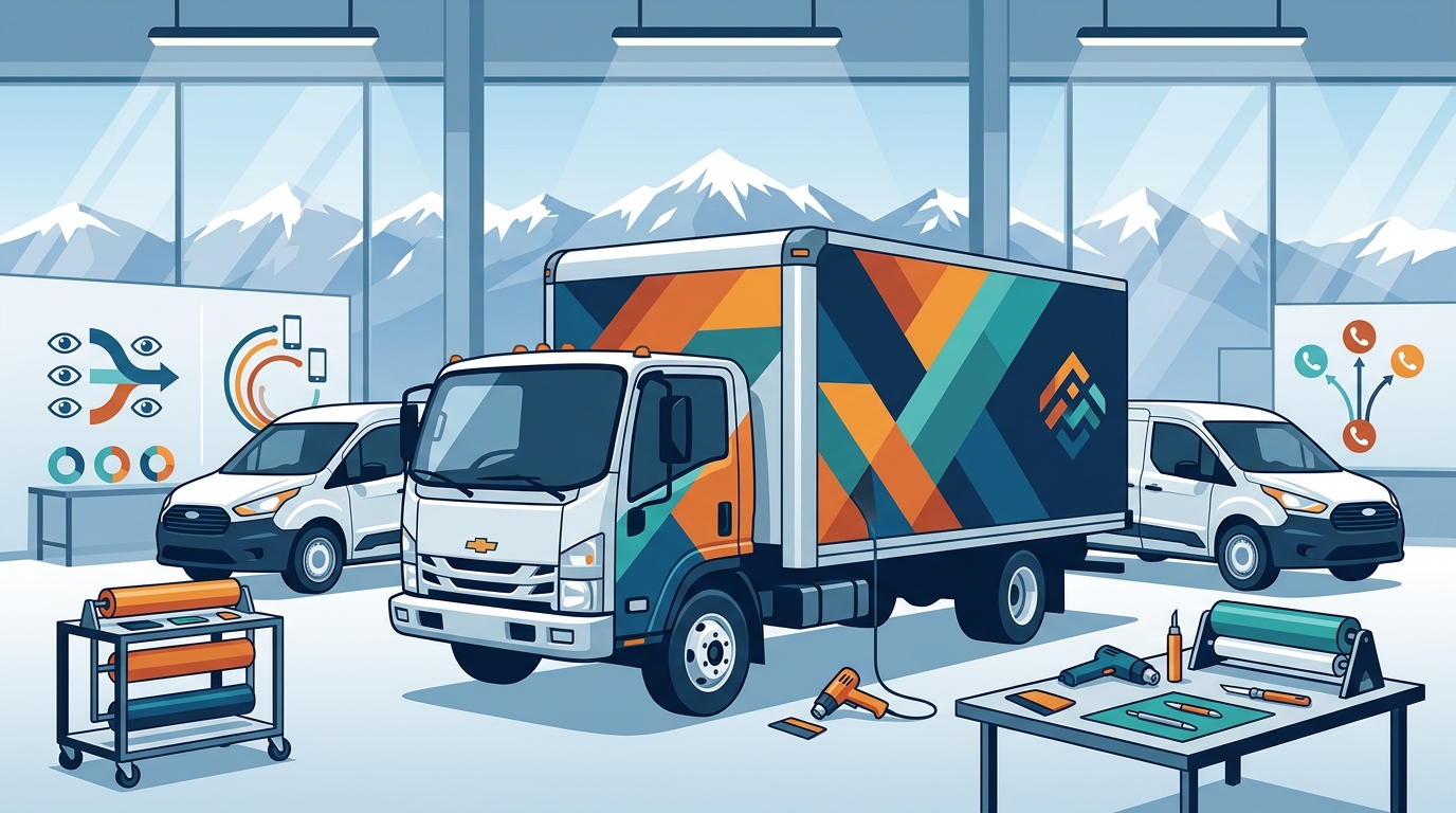 Where to Get Commercial Vehicle Wraps in Salt Lake County