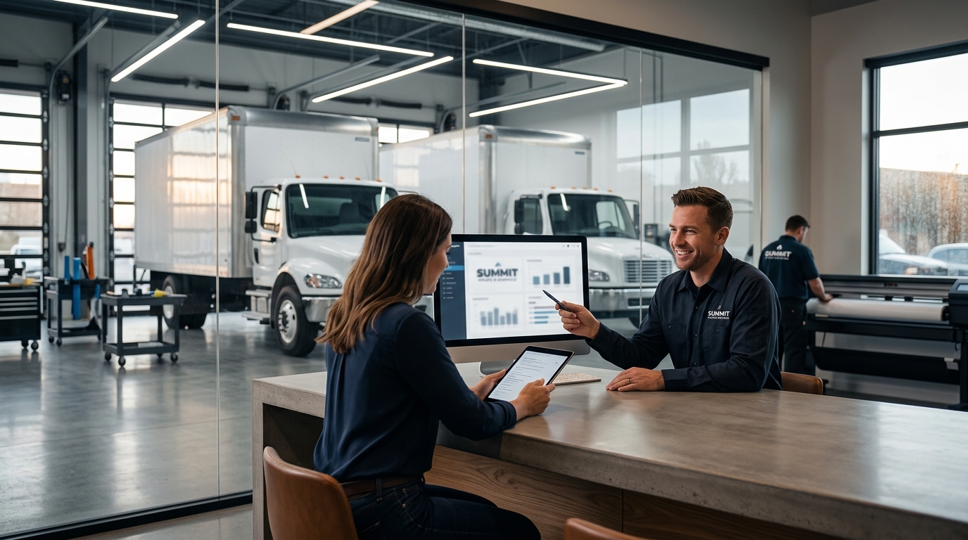 Where to Get a Quote for Commercial Fleet Wraps in Salt Lake
