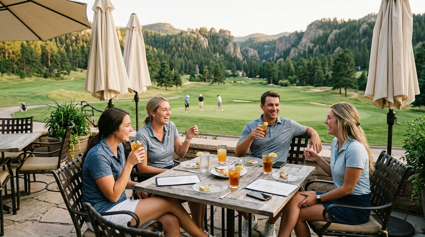 Golf Courses Near Rapid City With Sports Bars and Patios