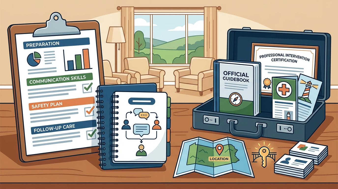 How to Stage a Professional Family Substance Abuse Intervention