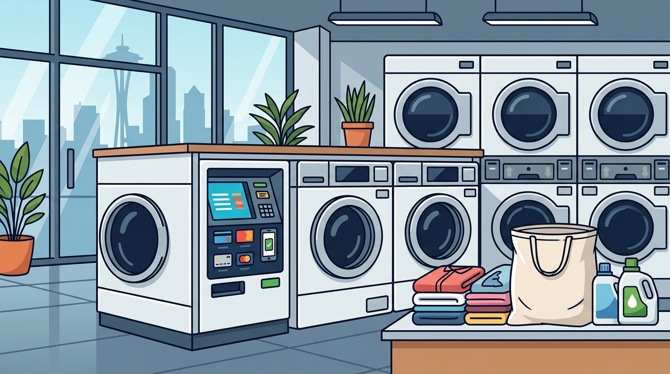Where to Find a Modern Laundromat Near Seattle
