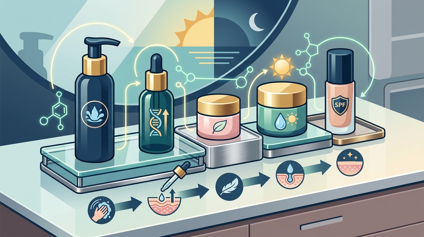 Optimize Skincare Routine for Youthful Natural Glow