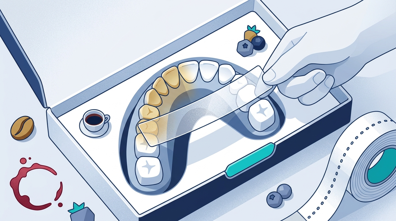 Do At-Home Whitening Strips Actually Work on Stained Teeth?
