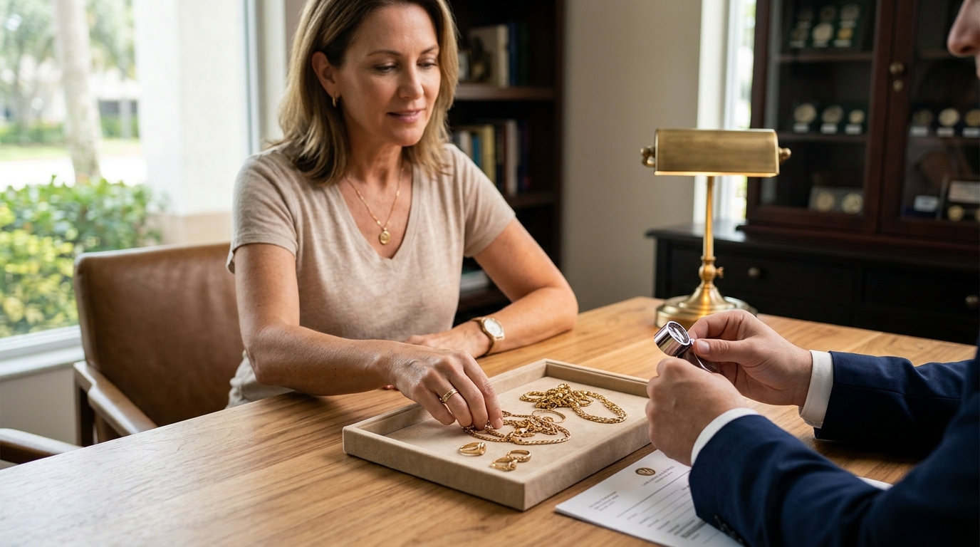 Where to Sell Gold Jewelry in Palm Beach County