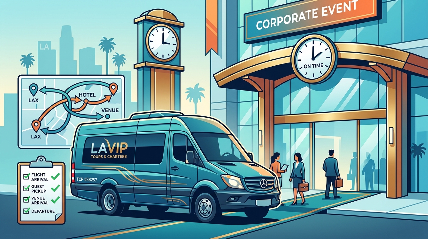 Top Corporate Event Transportation Provider Los Angeles