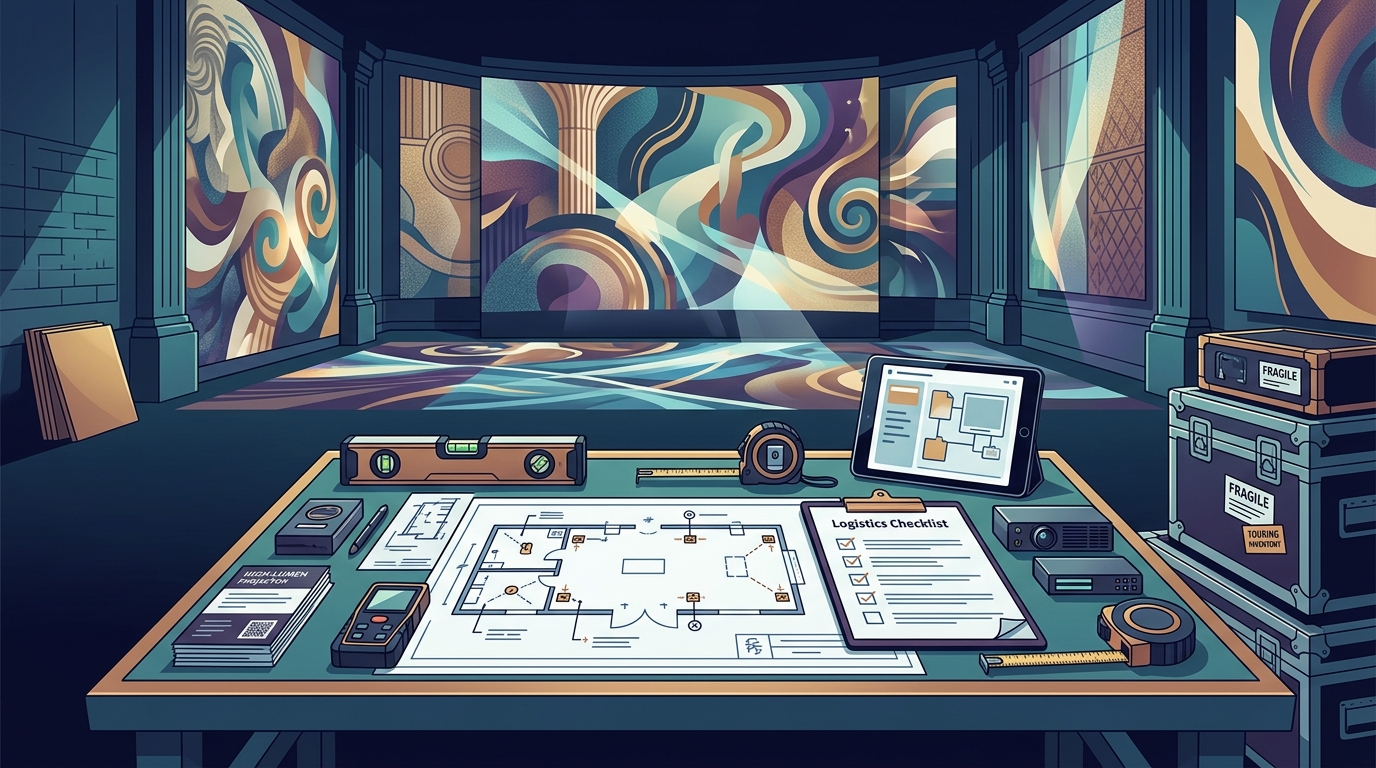 Booking Touring Immersive Exhibitions: Museum Checklist