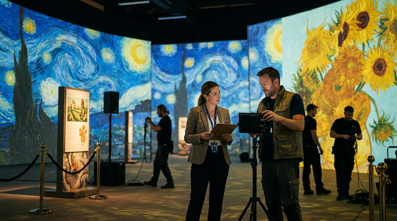 How to Host an Immersive Van Gogh Exhibition at Your Venue
