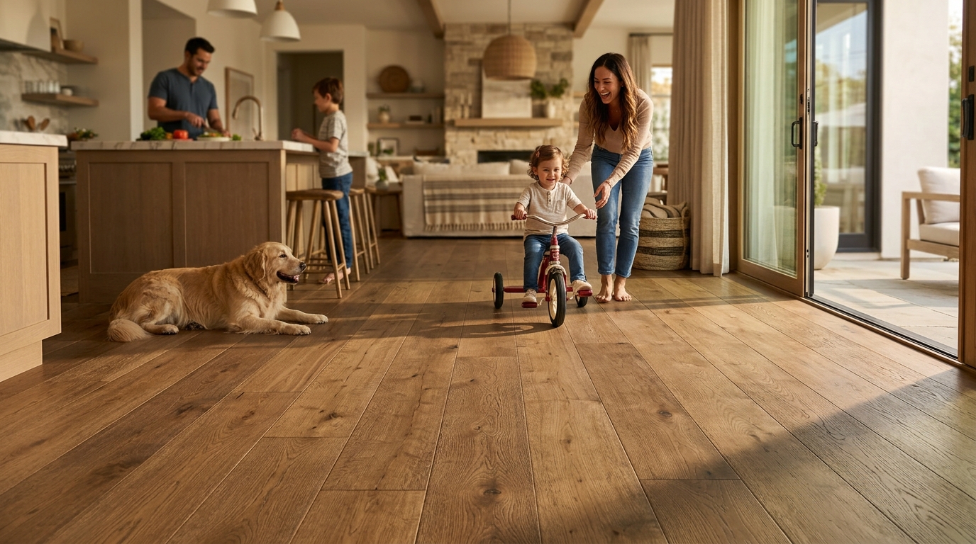 Best Flooring for High-Traffic Homes in Southern California