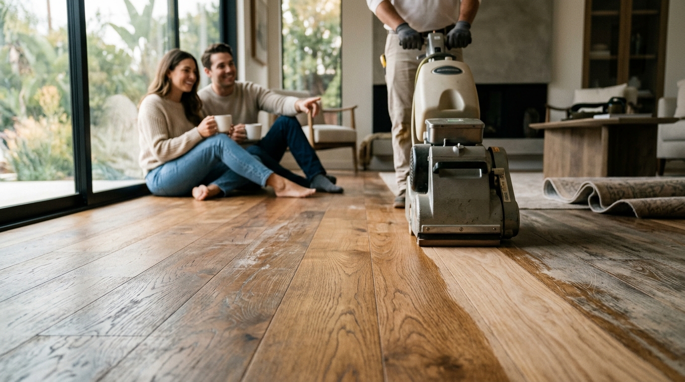 Benefits of Professional Hardwood Sanding and Refinishing
