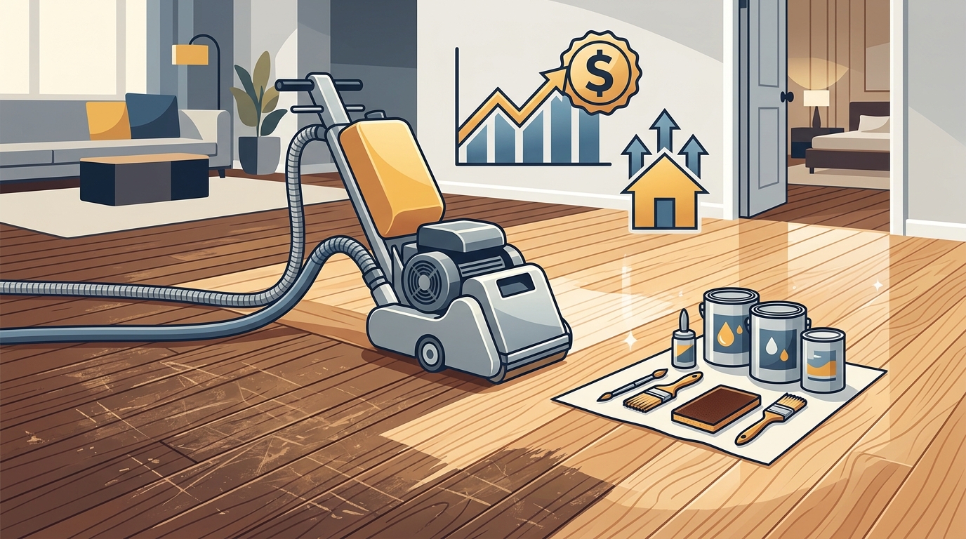 Benefits of Professional Hardwood Sanding and Refinishing