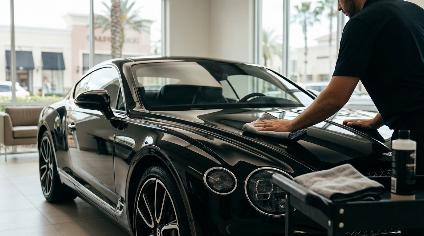 Benefits of Professional Hand Detailing for Luxury Cars