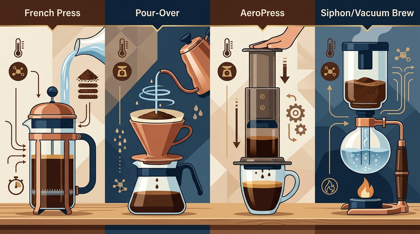 Best At-Home Coffee Brewing Methods Explained