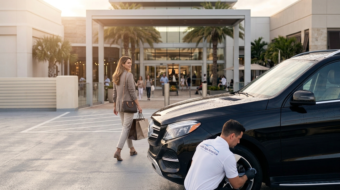 How to Get Your Car Detailed While Shopping