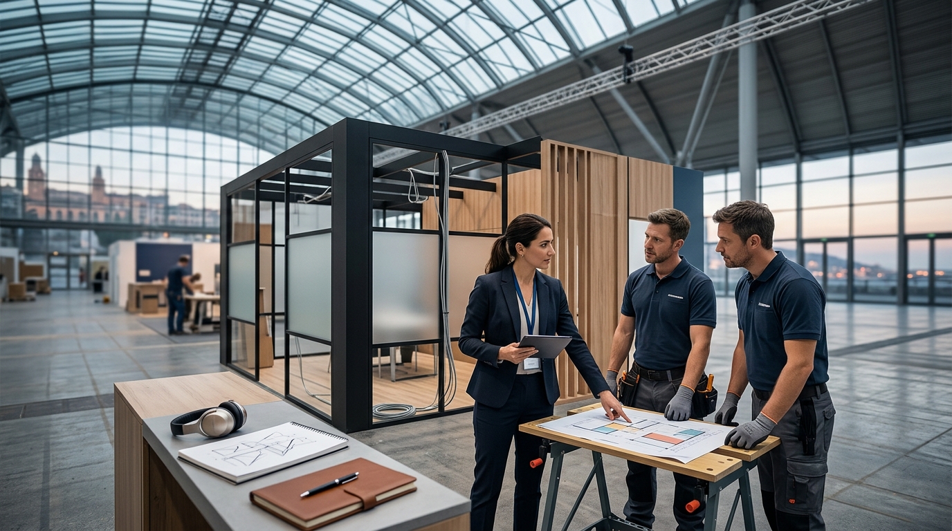 How to Design a Custom Trade Show Stand for International Fairs