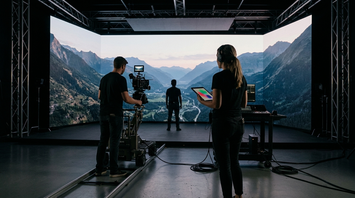 Best Practices for Volume Wall LEDs in Film Production