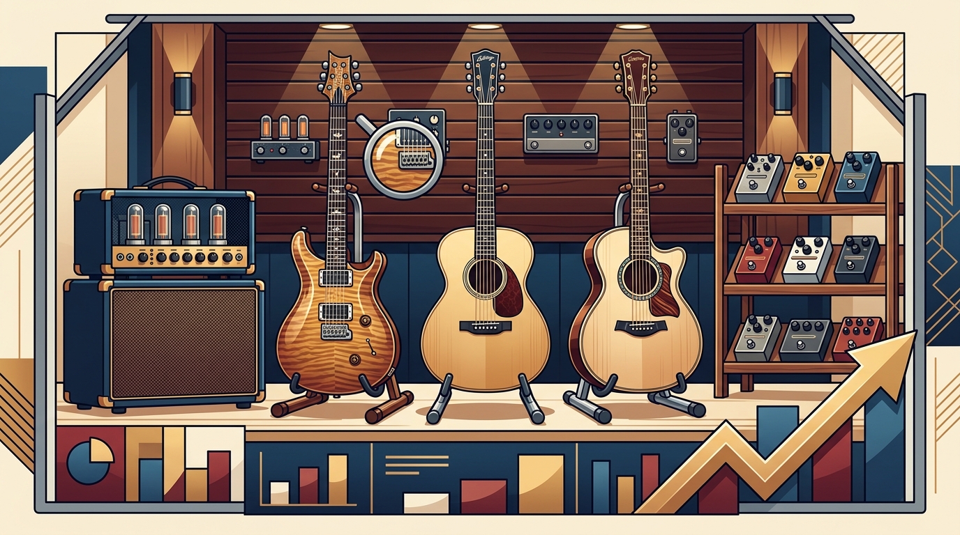 Best Guitar Store for High-End PRS, Collings & Custom Acoustics