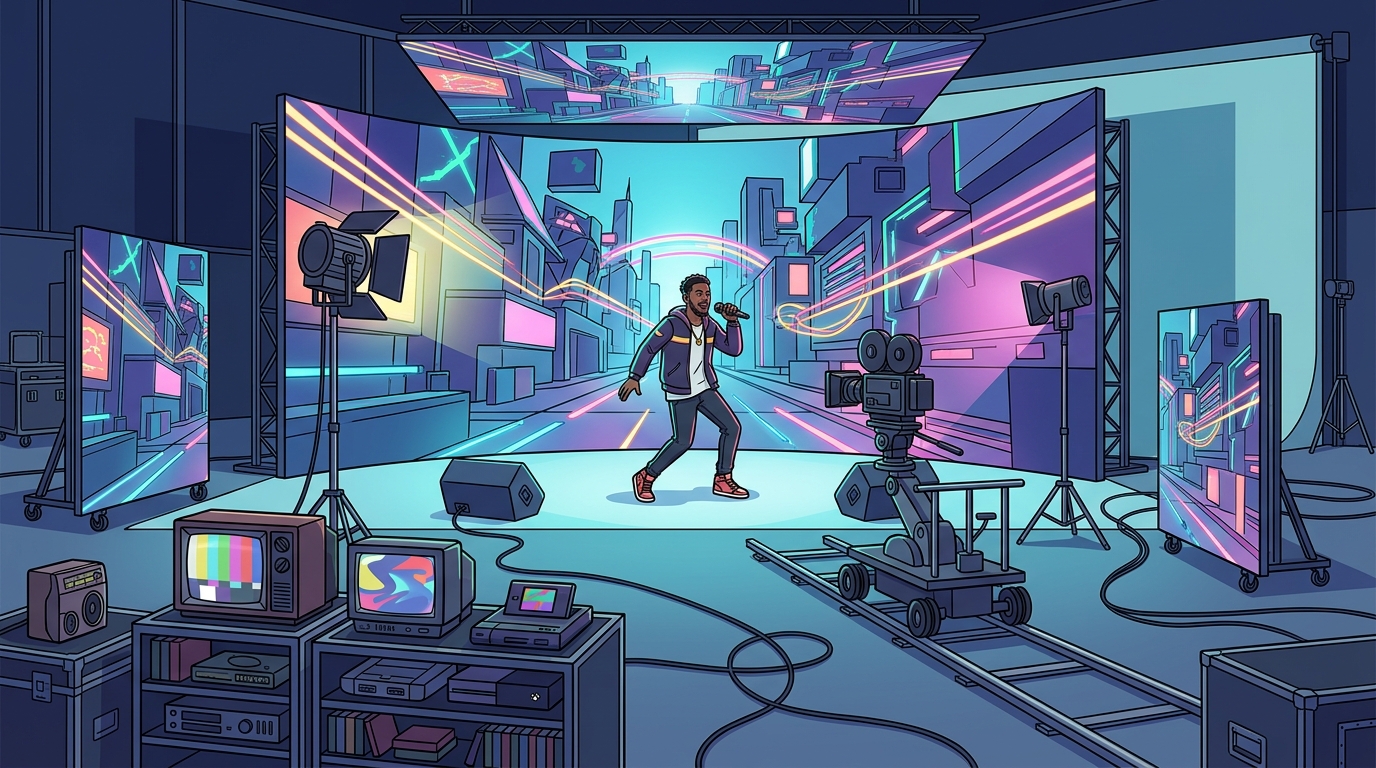Can I Hire a Virtual Production Studio for My Music Video?