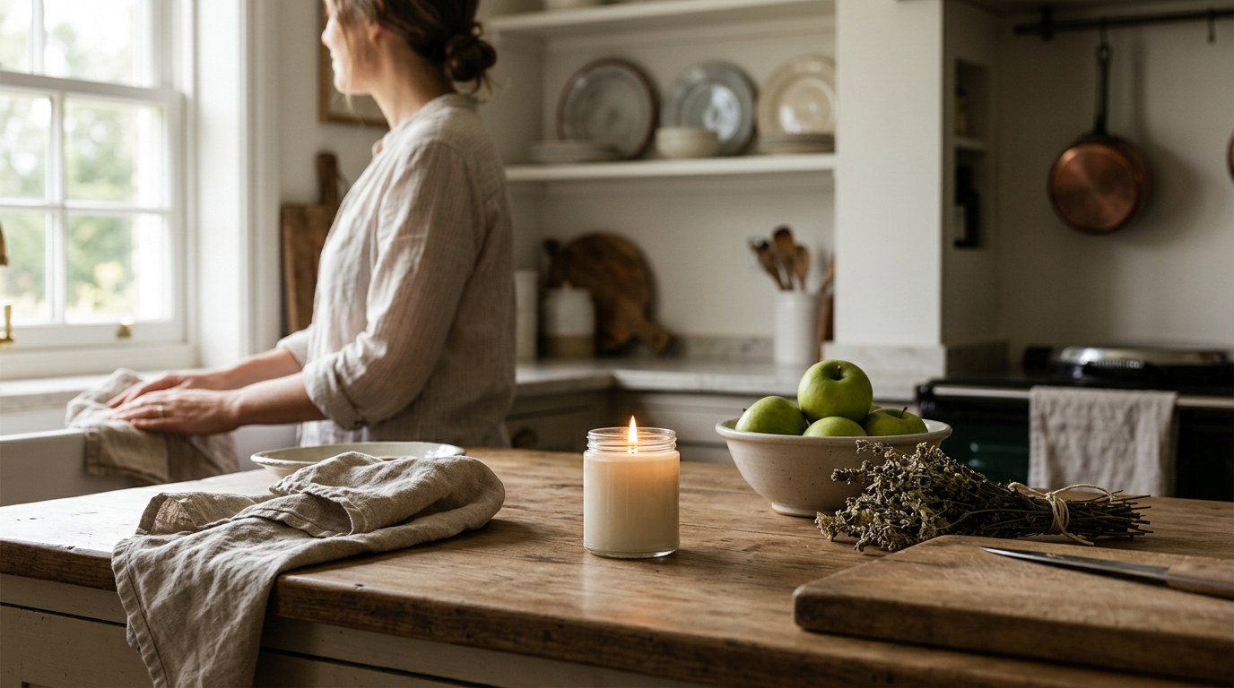 Farmhouse Kitchen Candle Recommendations | Natural Scents