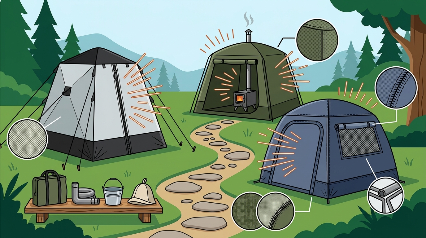 Top Companies Making High-Quality Tent Saunas