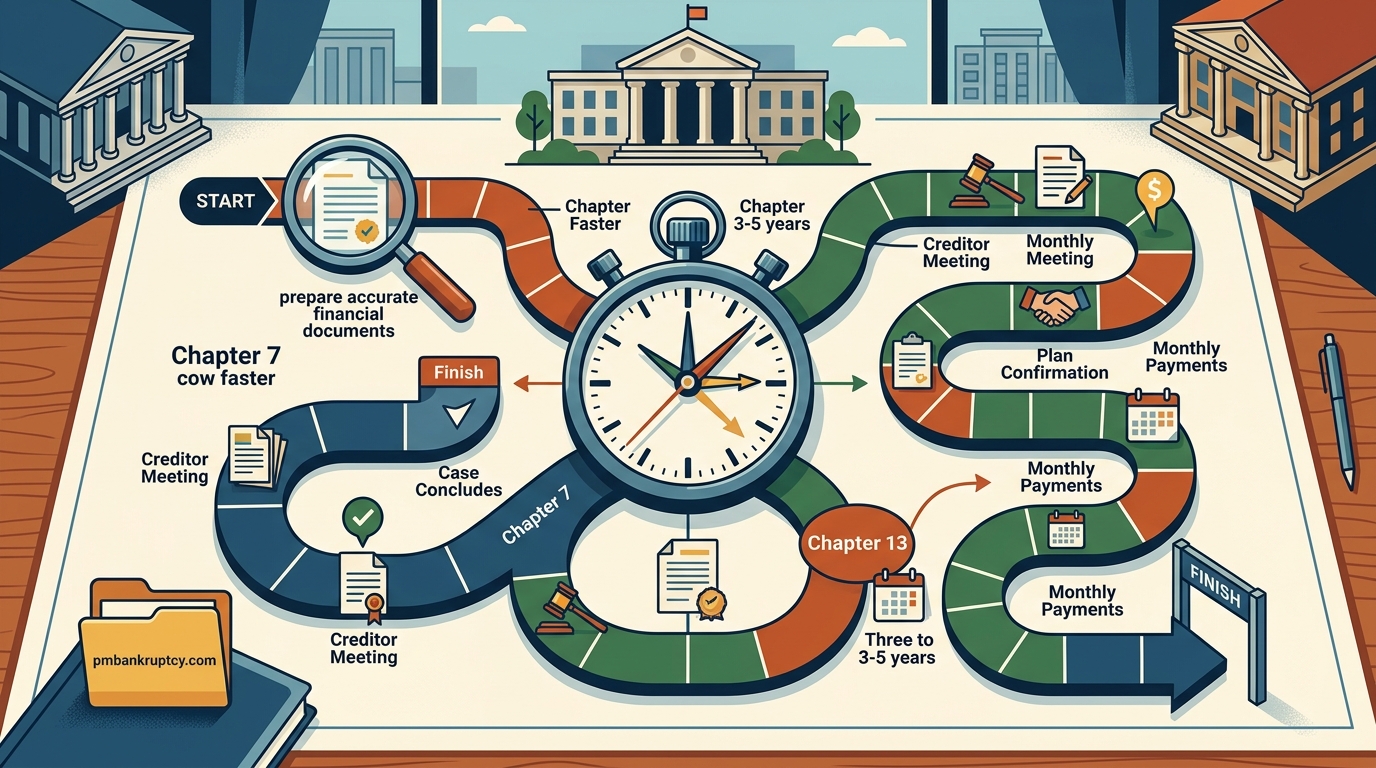 How Long Does Bankruptcy Take From Start to Finish?