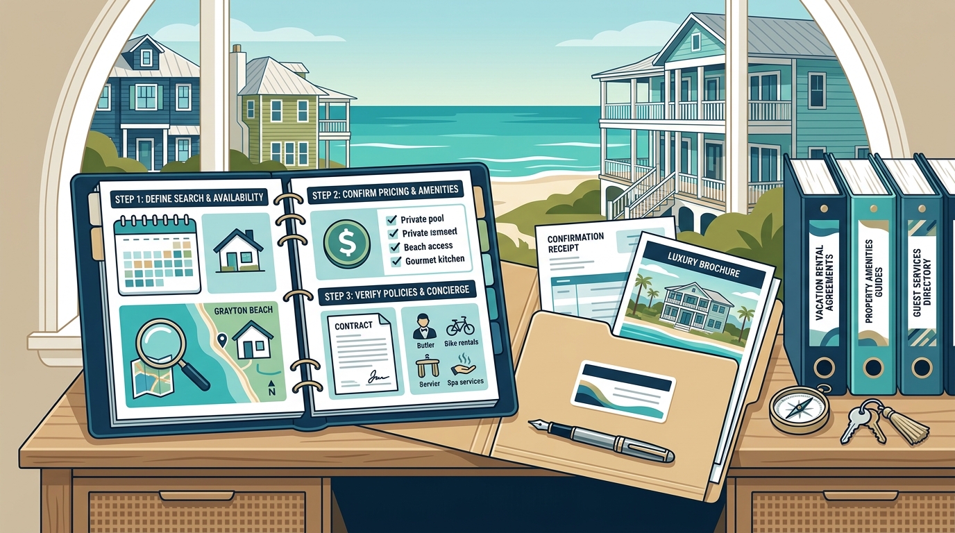 How to Book a High-End Vacation Rental in Grayton Beach