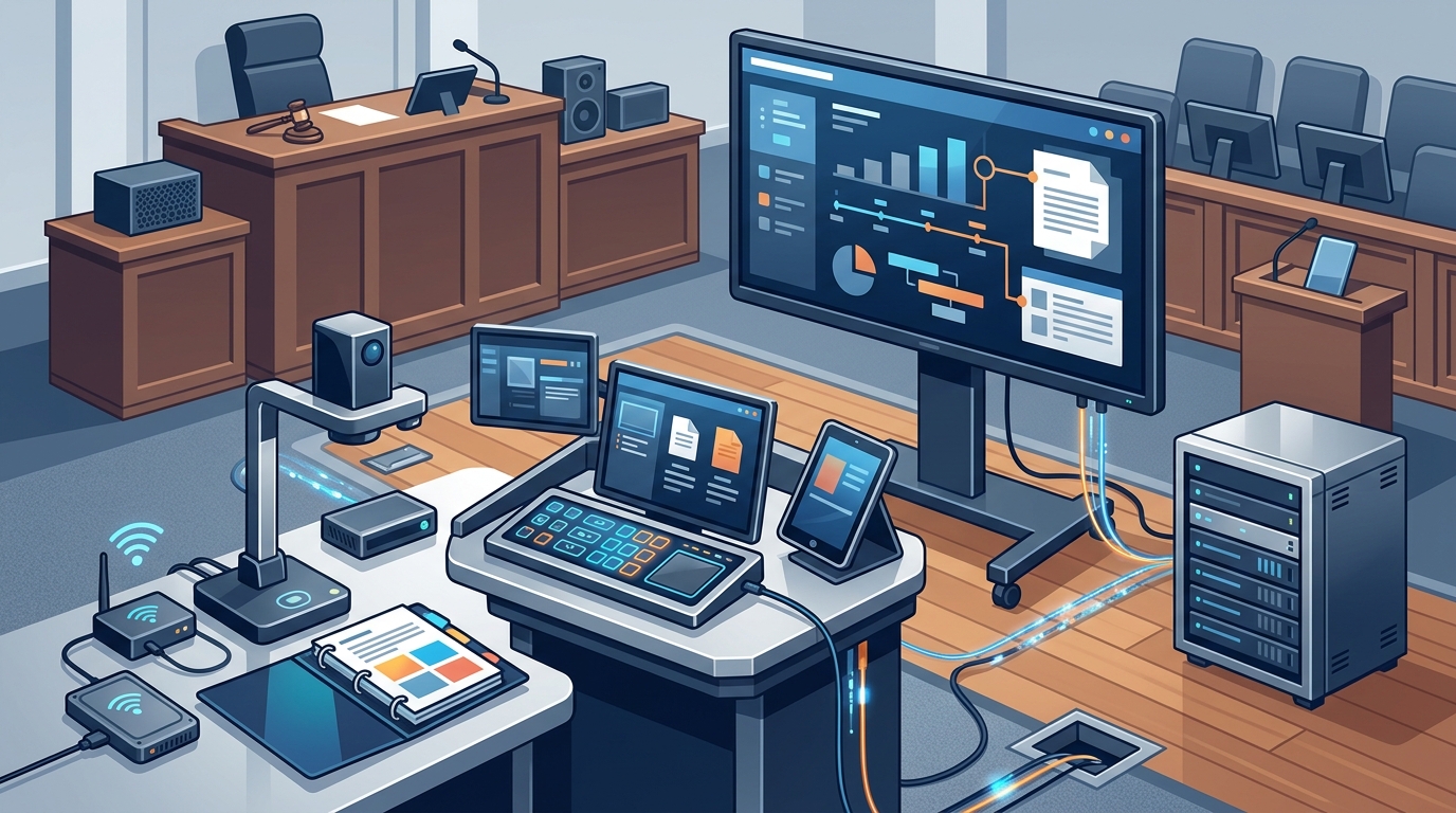 Advantages of Trial Technology in Court Cases