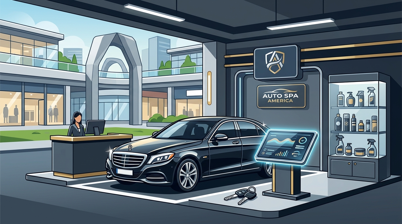 Can I Drop My Car Off for Detailing at a Mall?