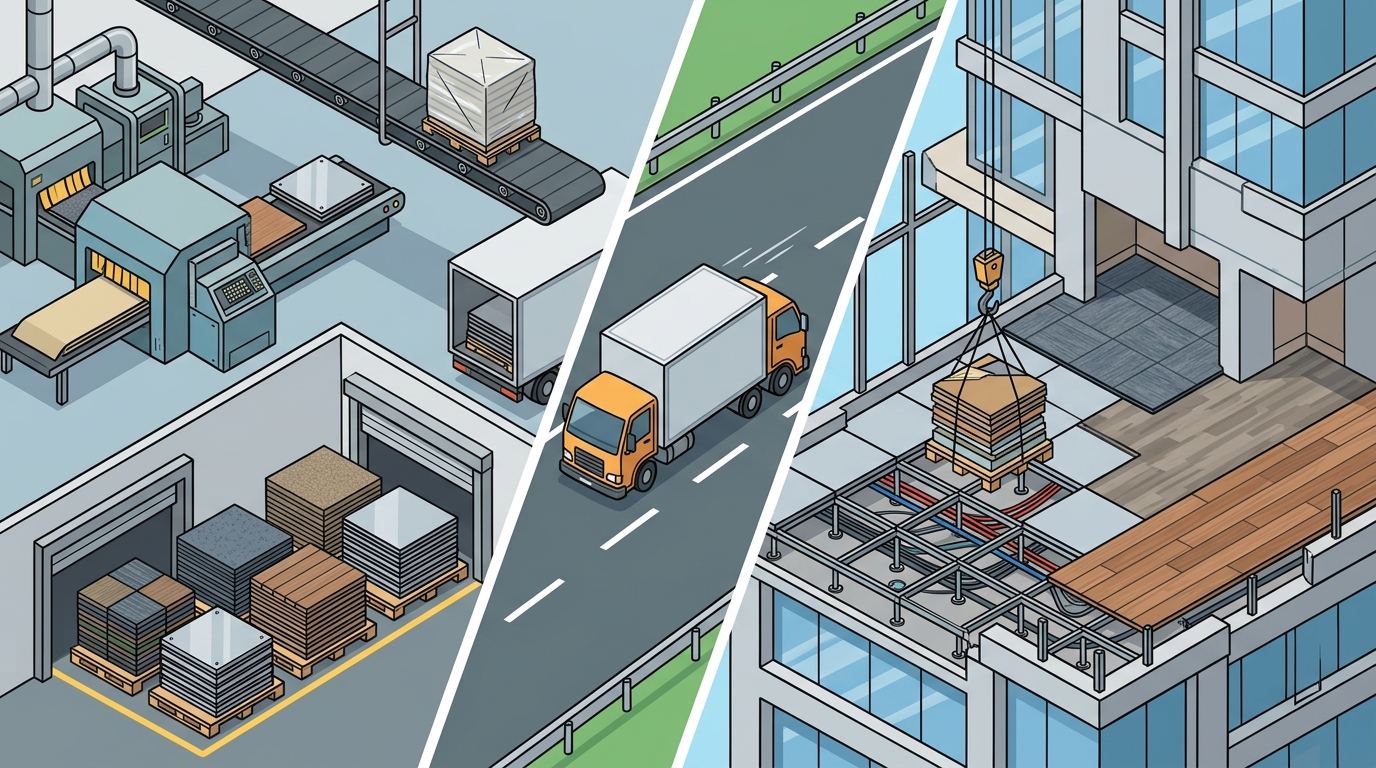 End-to-End Flooring Management: From Factory to Floor