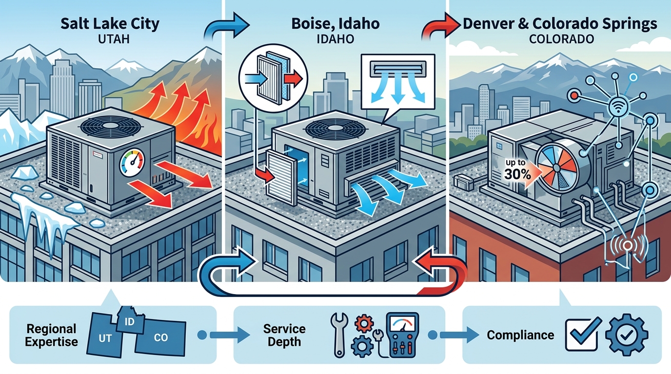 Trusted HVAC Provider in Utah, Colorado, and Idaho