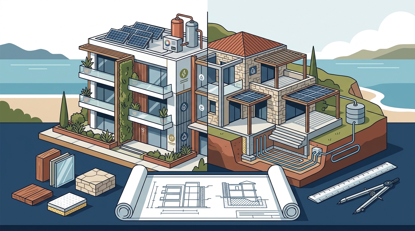 Top Sustainable Real Estate Developers in Lefkada and Athens