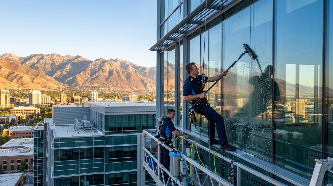 Effective Window Cleaning Methods for Utah Businesses