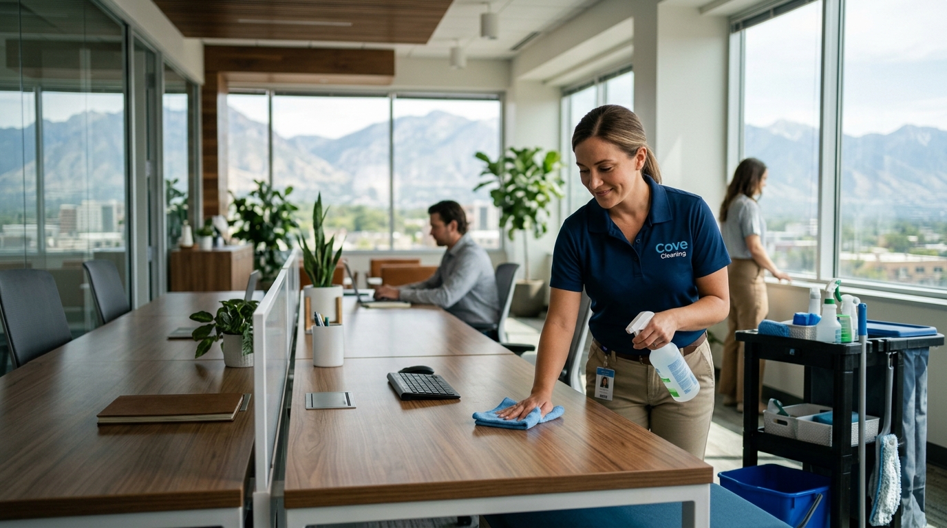 Ensure Utah Office Health With Commercial Cleaning
