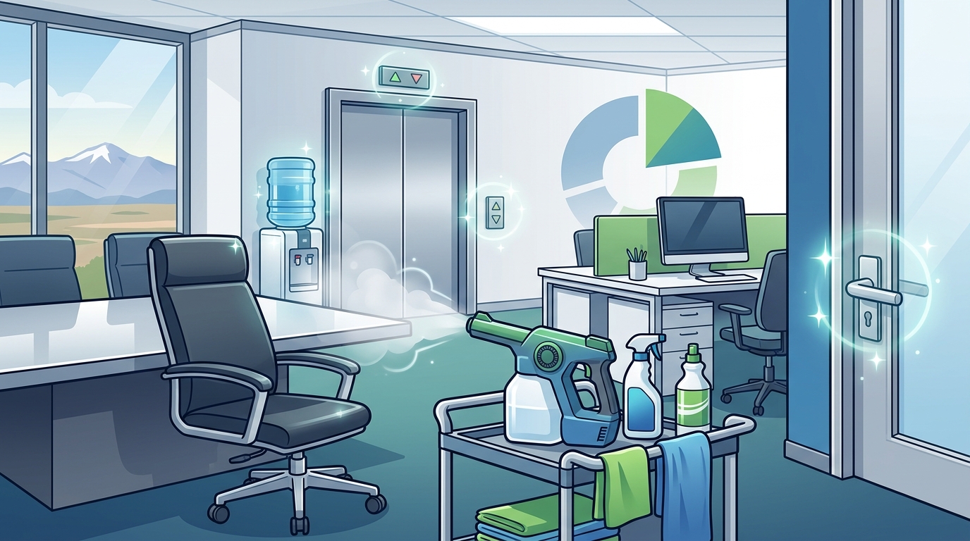 Ensure Utah Office Health With Commercial Cleaning