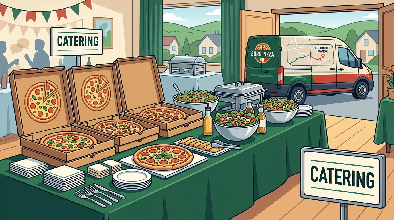 Can Euro Pizza Cater Your Briarcliff Manor Party?