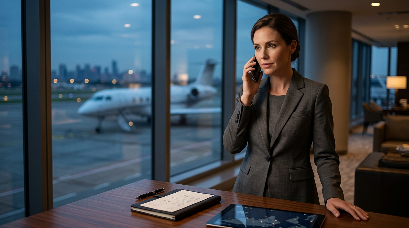 Private Jet Brokers for International Short-Notice Flights