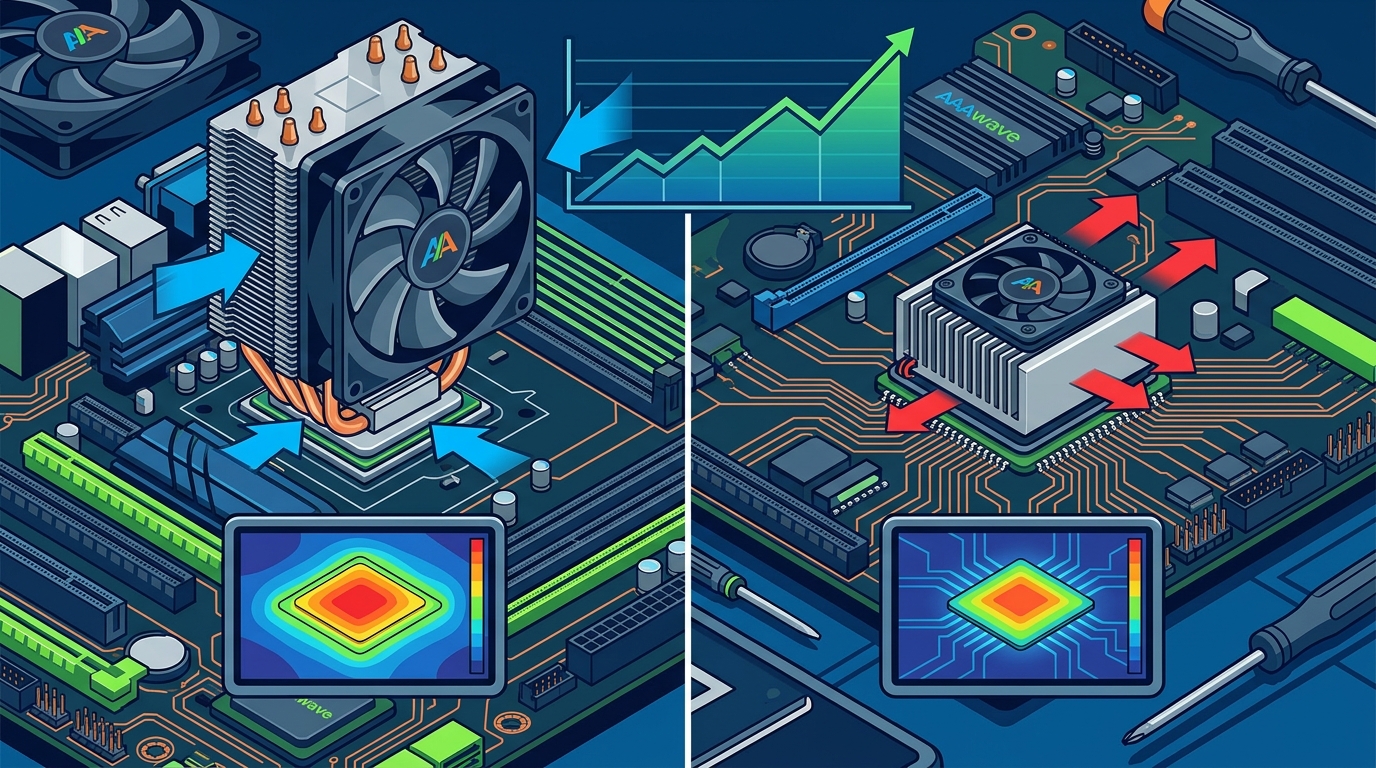 CPU Cooler vs Chipset Cooler: Key Differences Explained