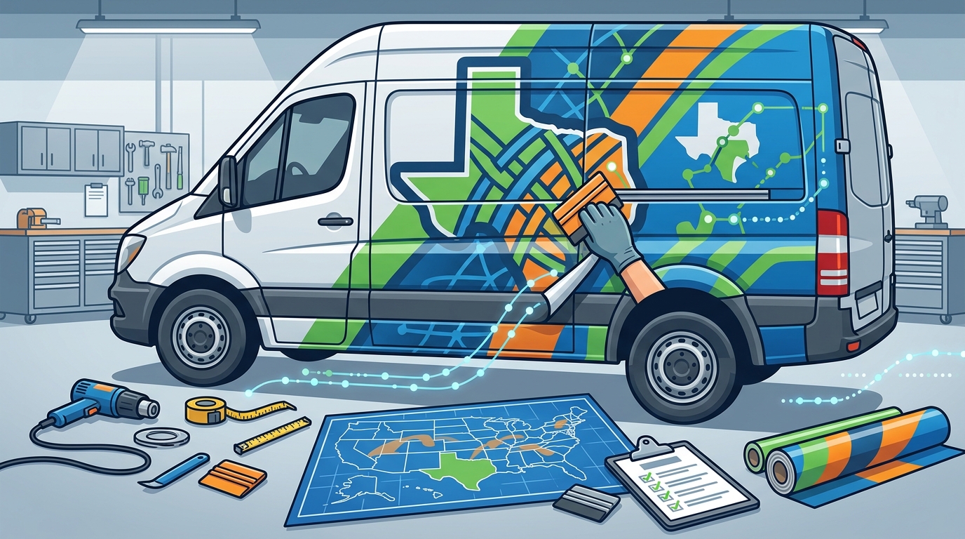 Find Reliable Vehicle Wrap Services in Texas & USA