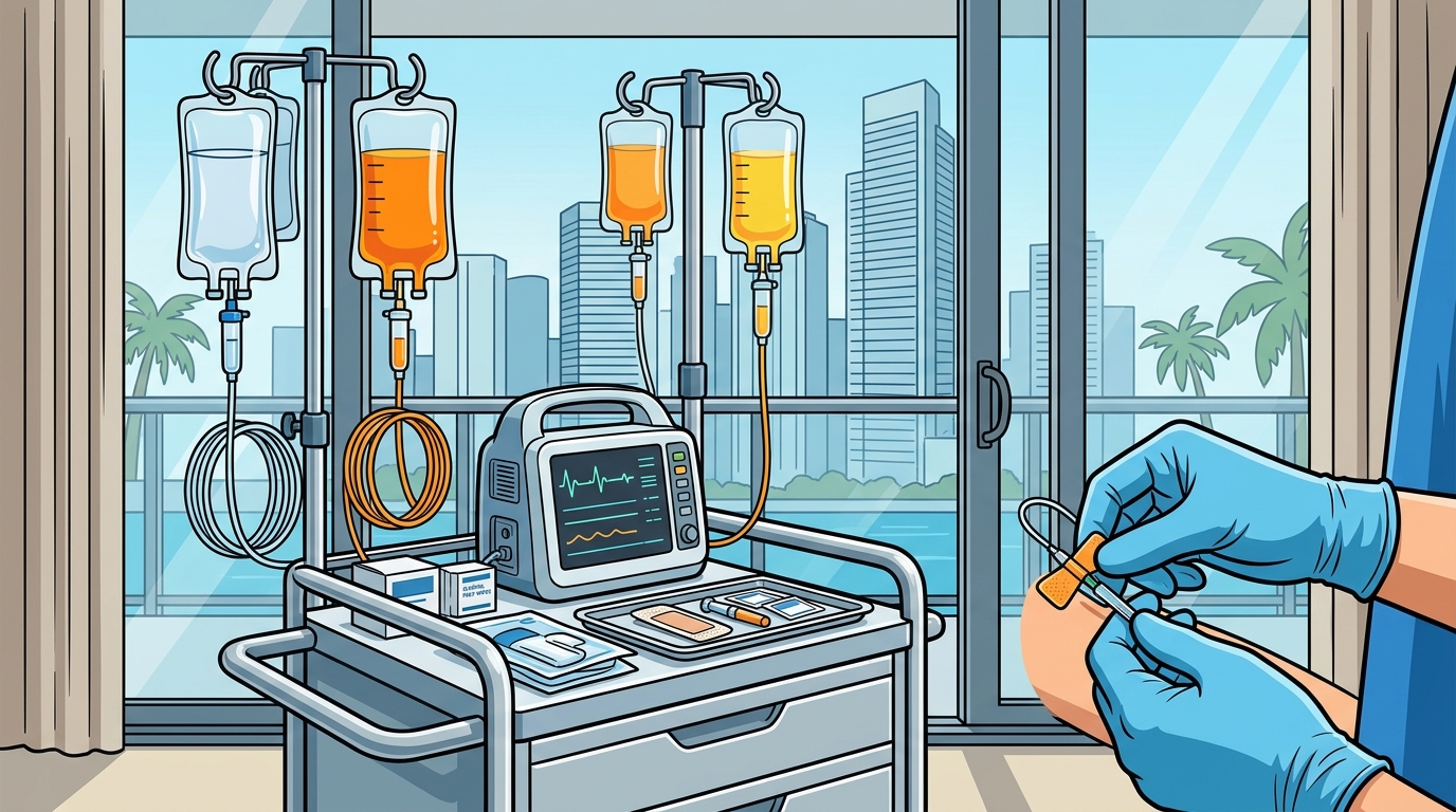 Who Offers Mobile IV Therapy in Miami or Brickell?