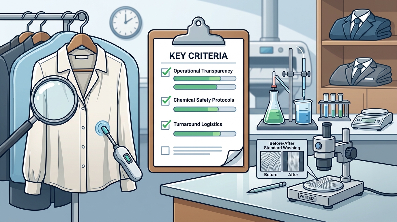 Selecting a Premium Garment Care Service: Key Criteria