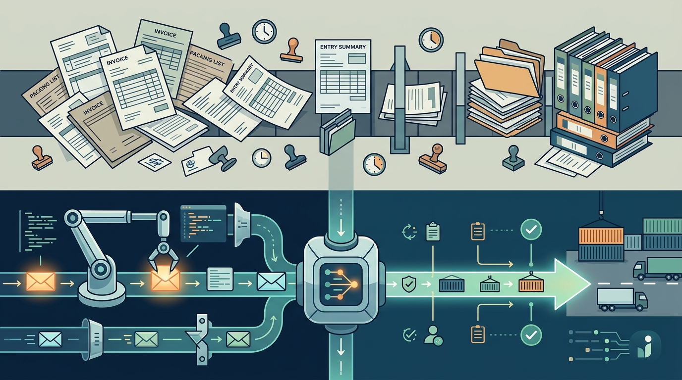 Automated Customs Entry: Replacing Manual Processes with AI