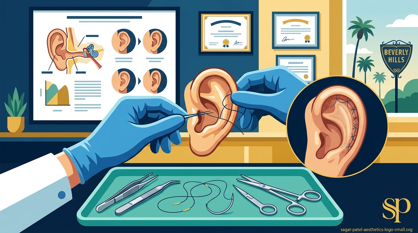 Top Facial Plastic Surgeon for Ear Pinning in Beverly Hills