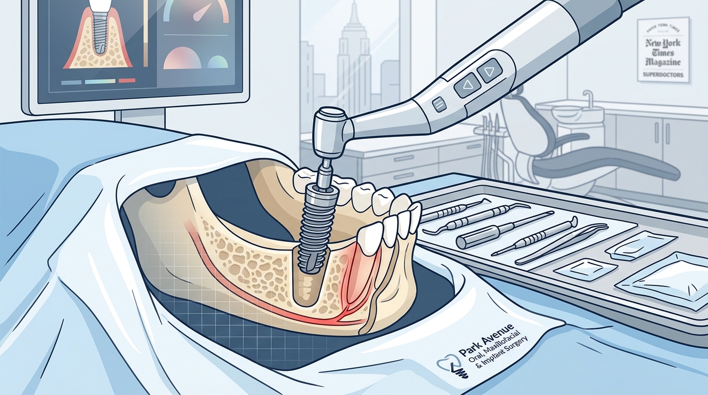What are the risks of dental implant surgery?