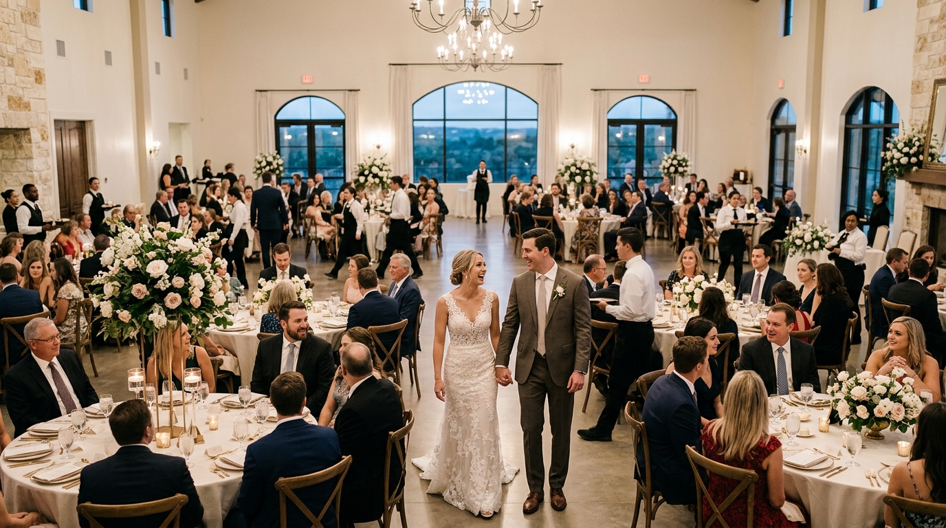 Advantages of Large Guest Count Wedding Venues